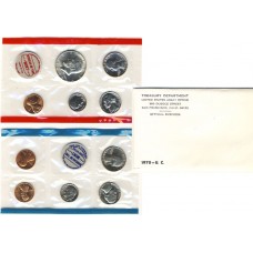 United States Mint UNC coinset 1970 P, D and S